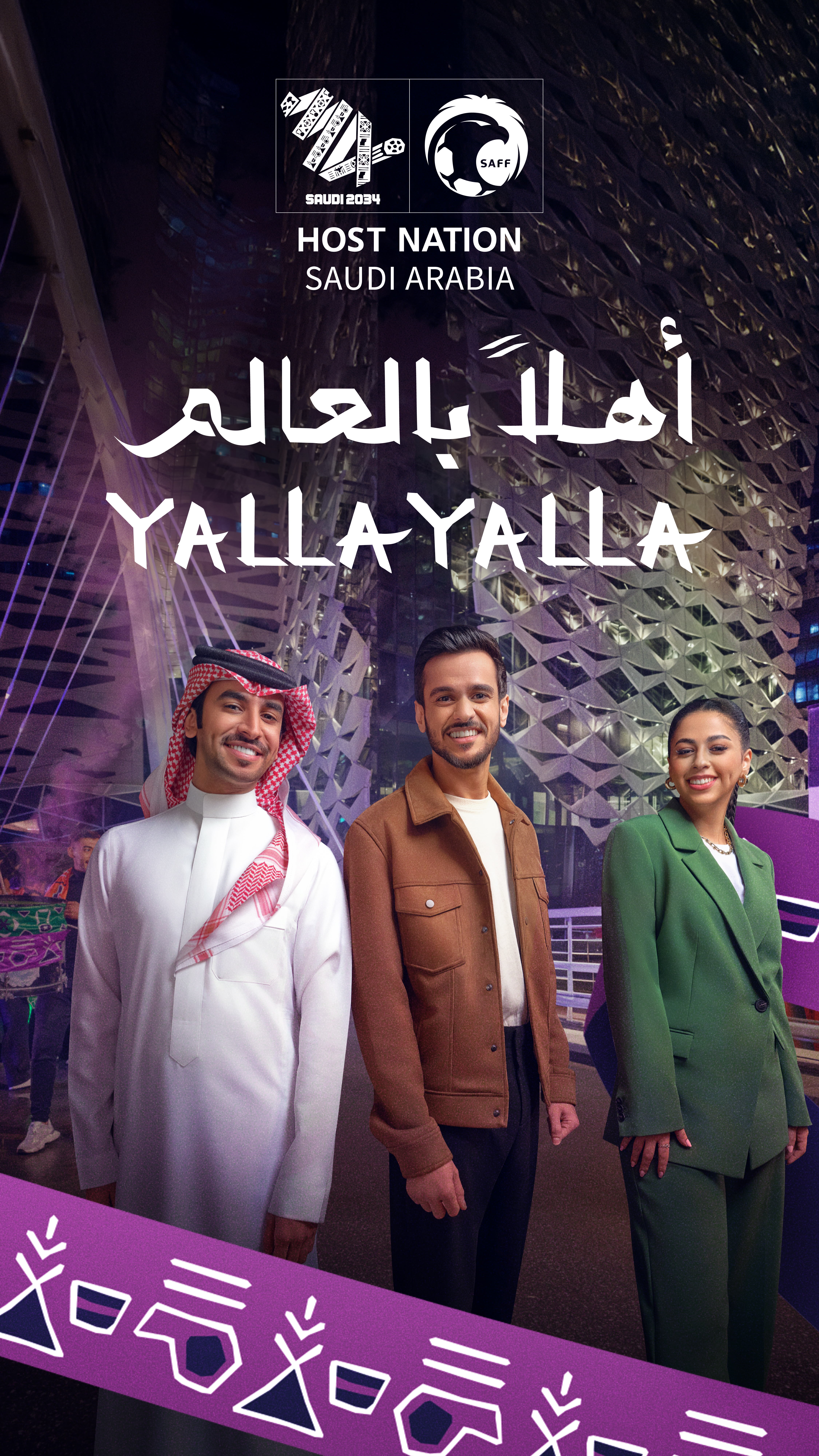 Yalla Yalla – FIFA World Cup 2034 - Welcome to Saudi 